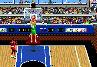 Jordan vs. Bird: One on One screenshot 3 for Sega Mega Drive